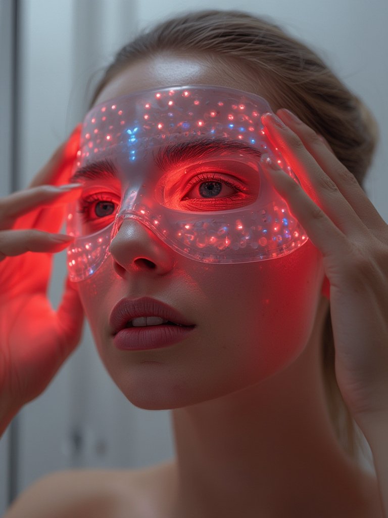 red light therapy face mask - Illustration 2