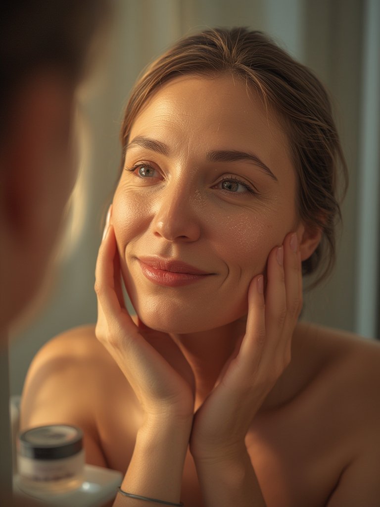 retinol moisturizer in action