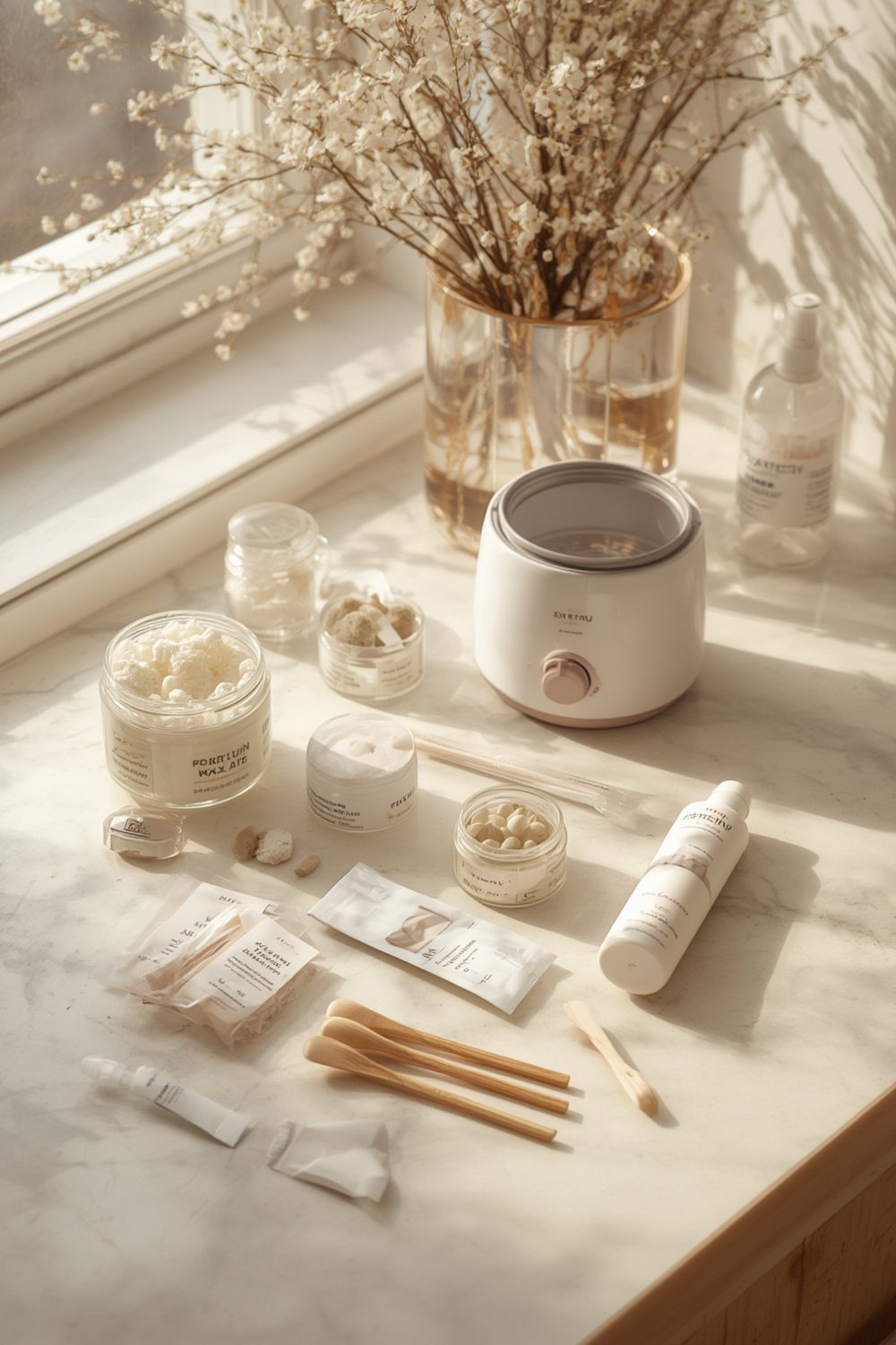 at home waxing kit - Illustration 1