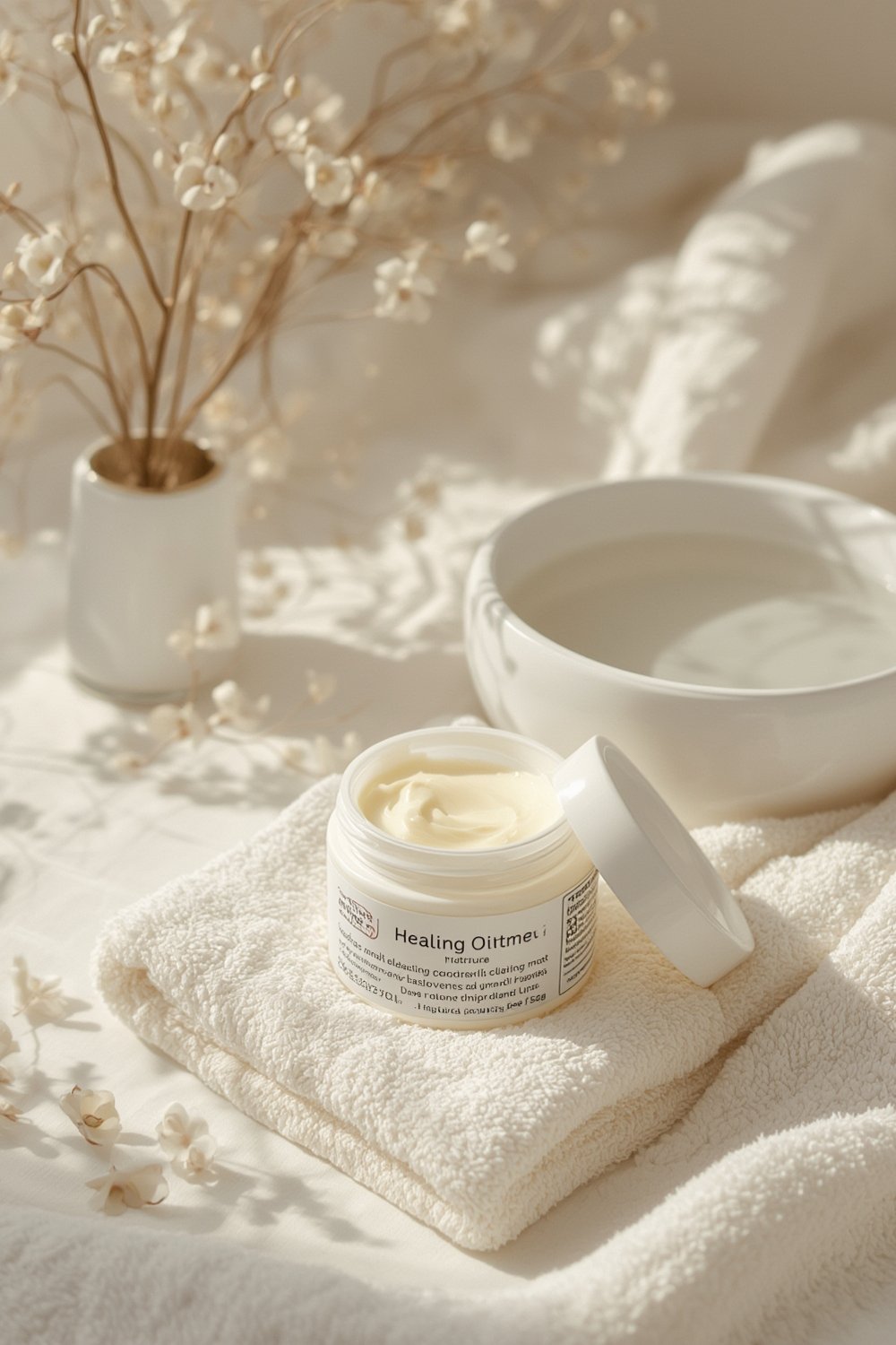 healing ointment product view