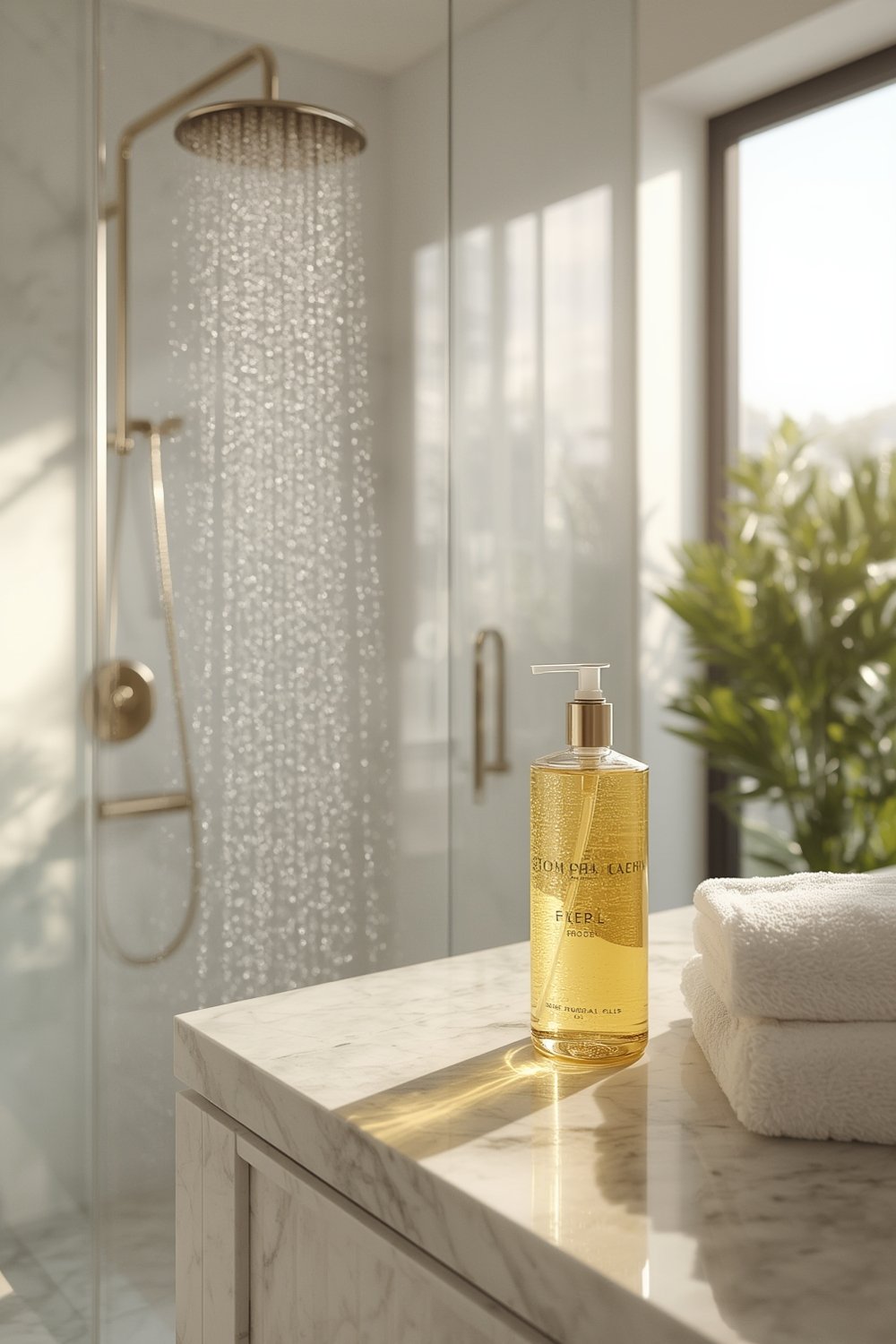 shower oil product view