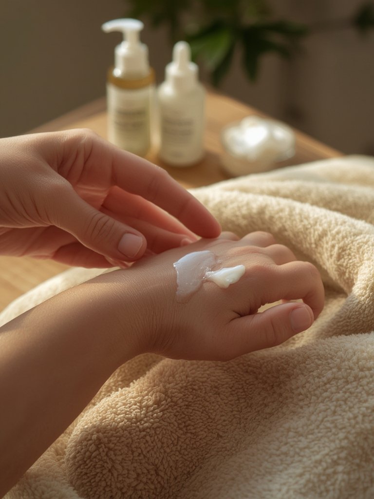 healing ointment in action