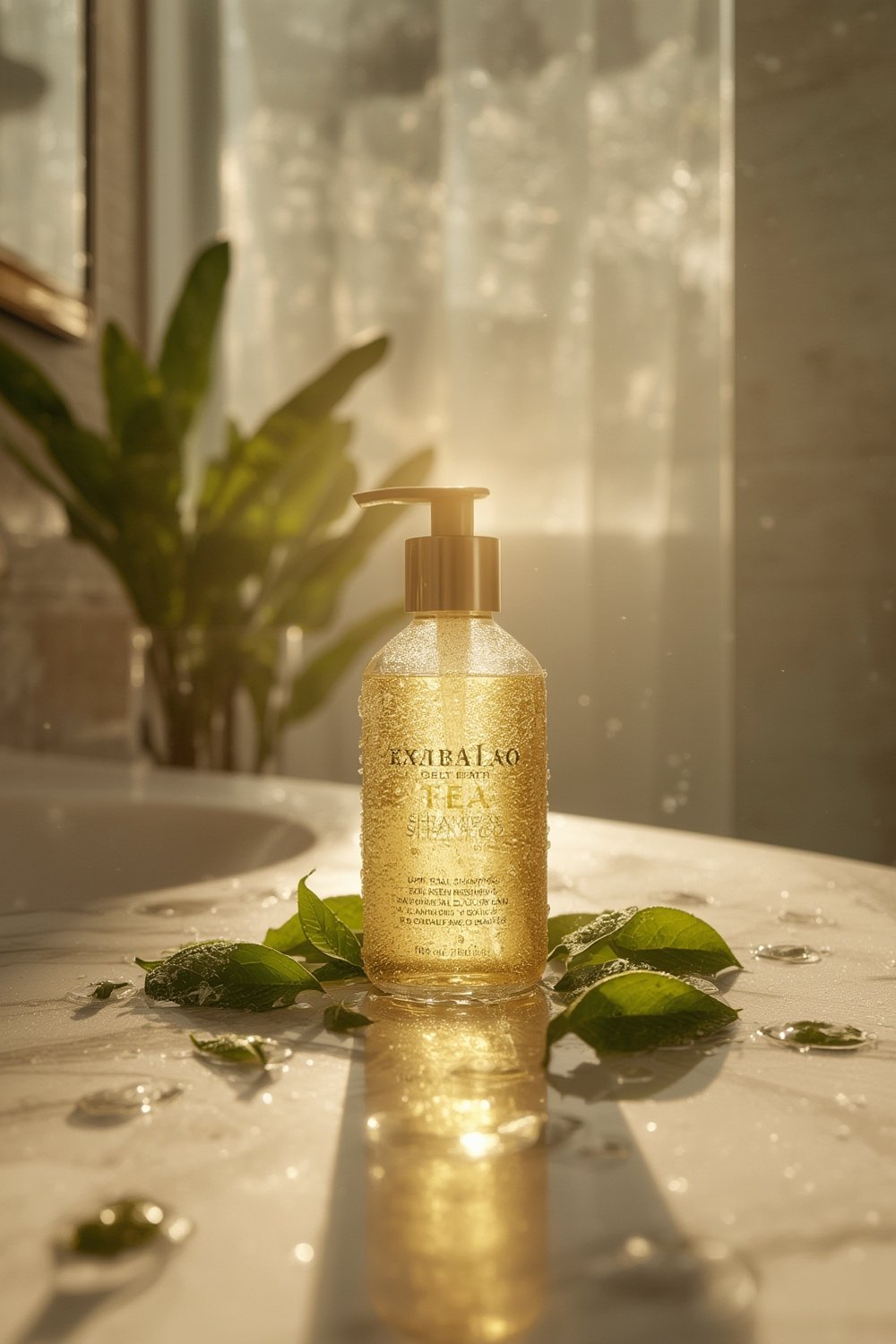 tea shampoo product view