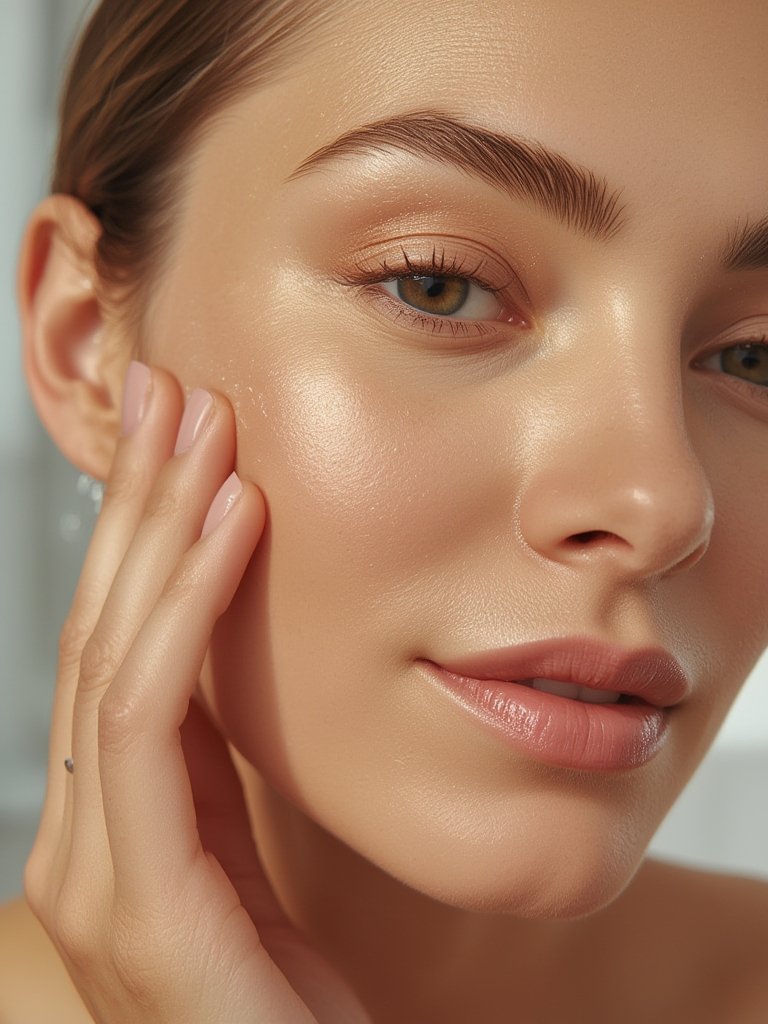 Hyaluronic Serum in action