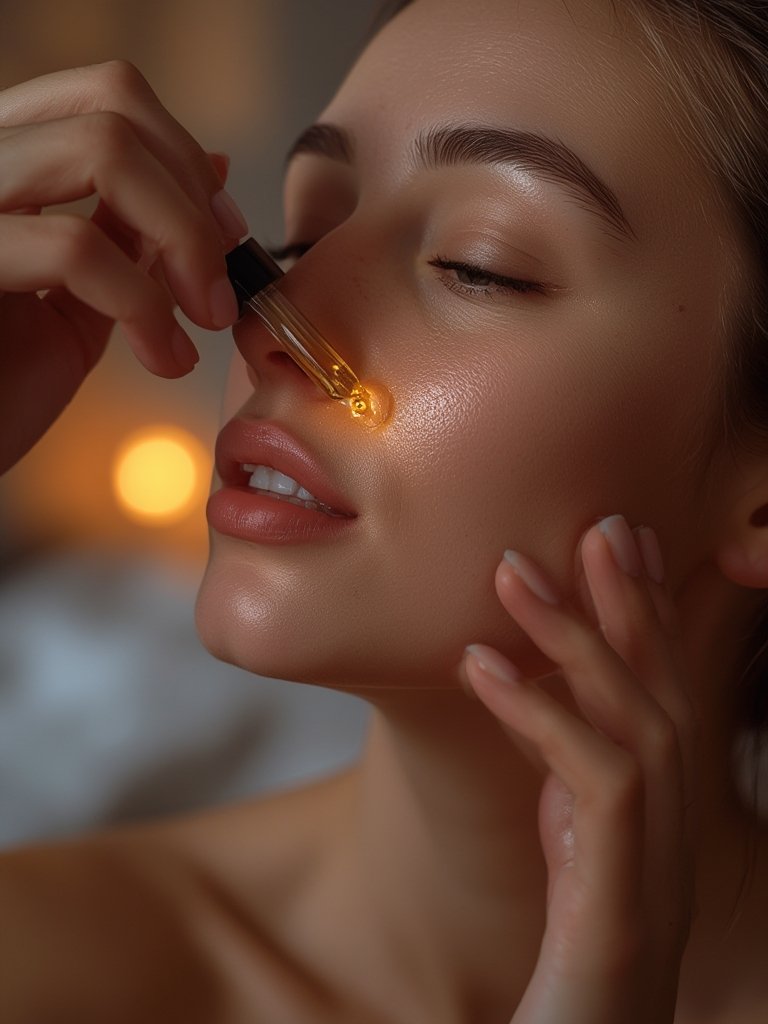 retinol oil in action