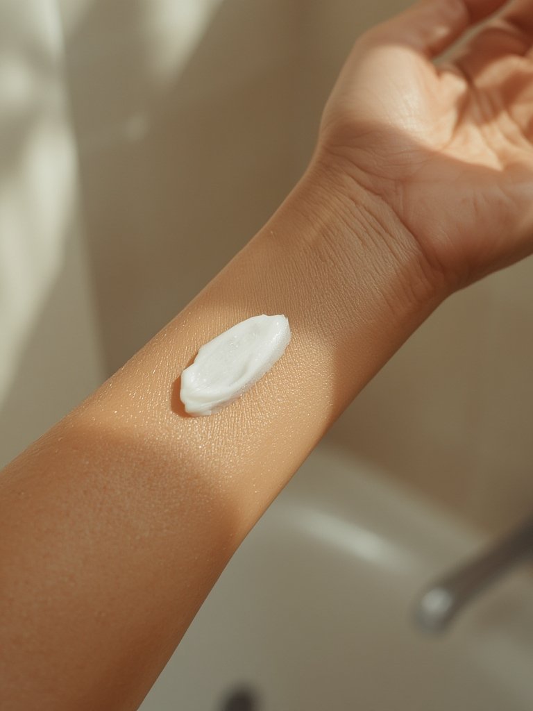 salicylic cream in action