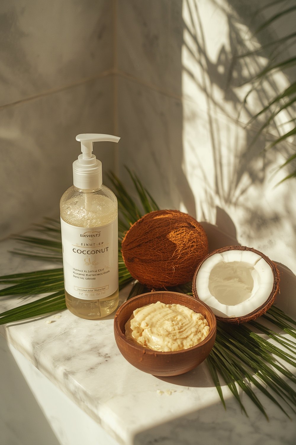 coconut scrub product view