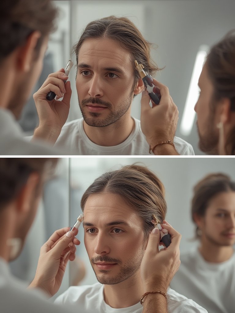 dermaroller for scalp - Illustration 2