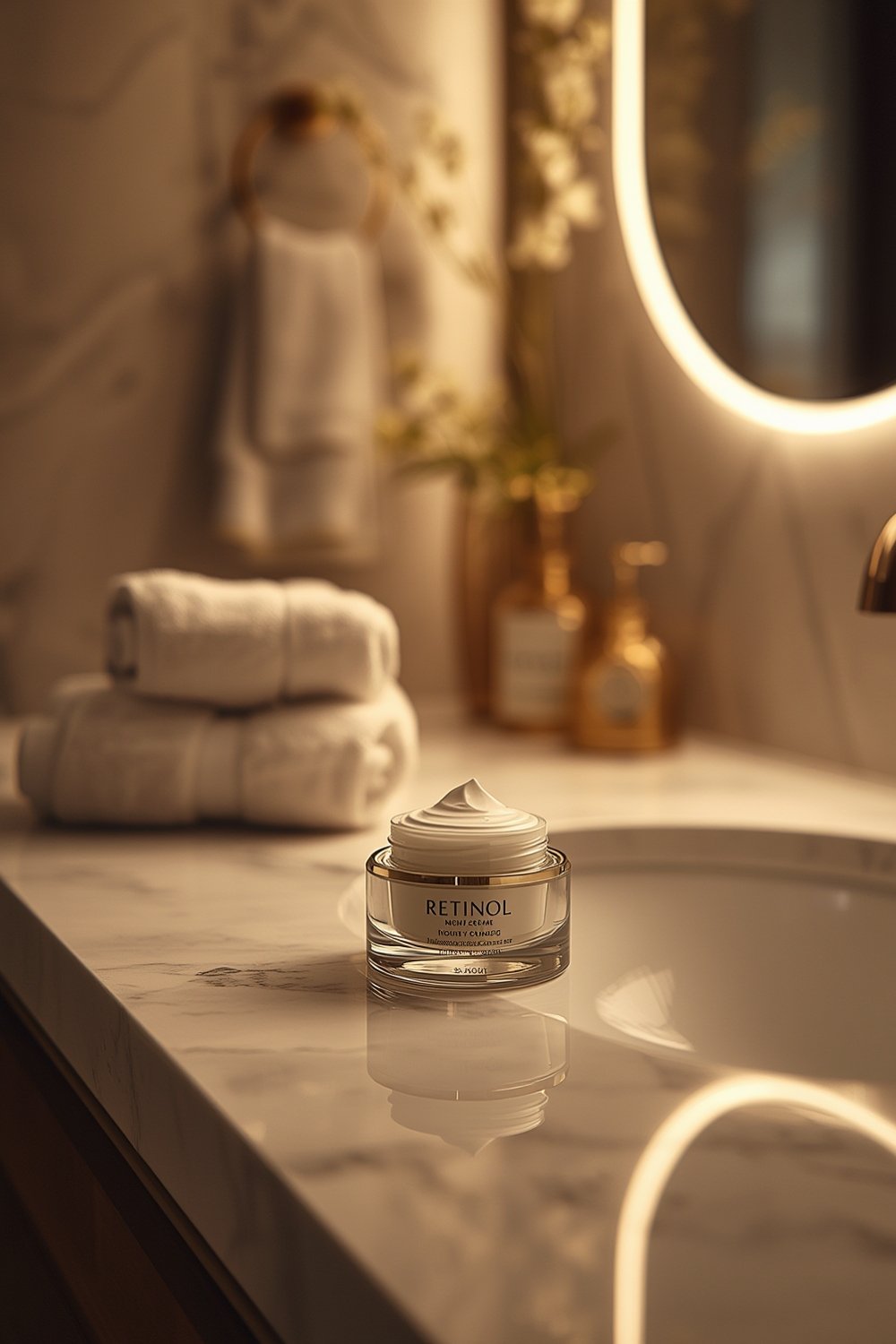 retinol cream product view