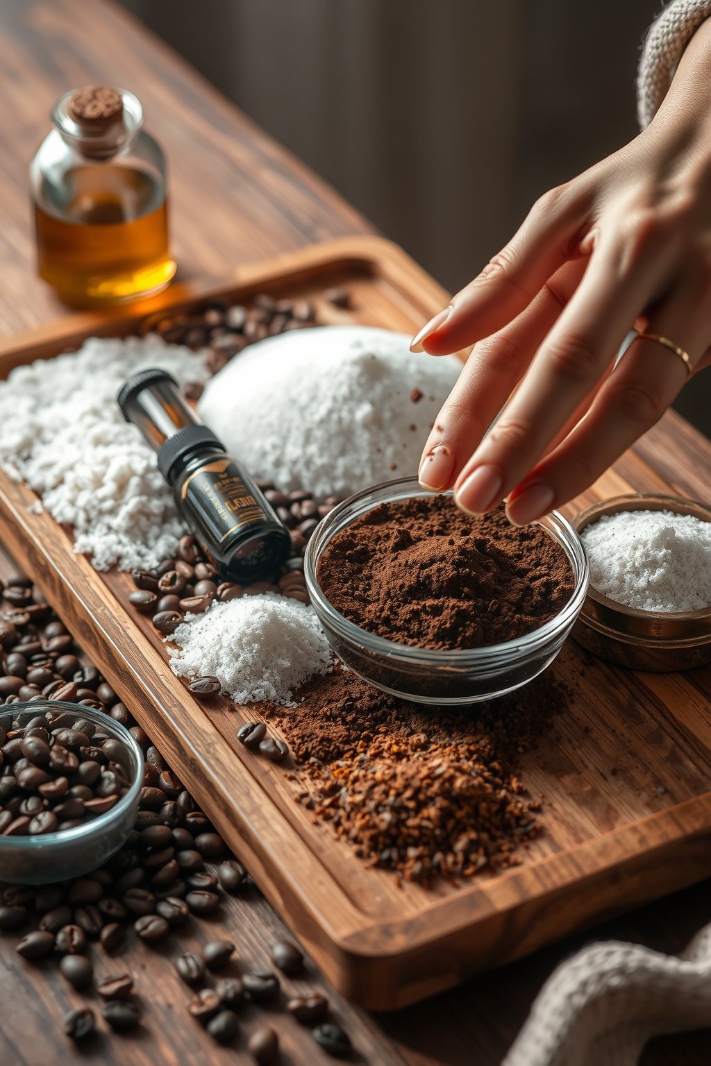 coffee body scrub - Illustration 1