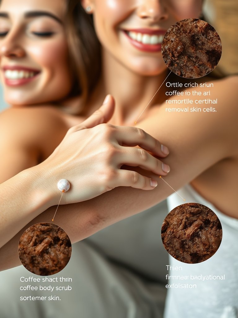 coffee body scrub - Illustration 2
