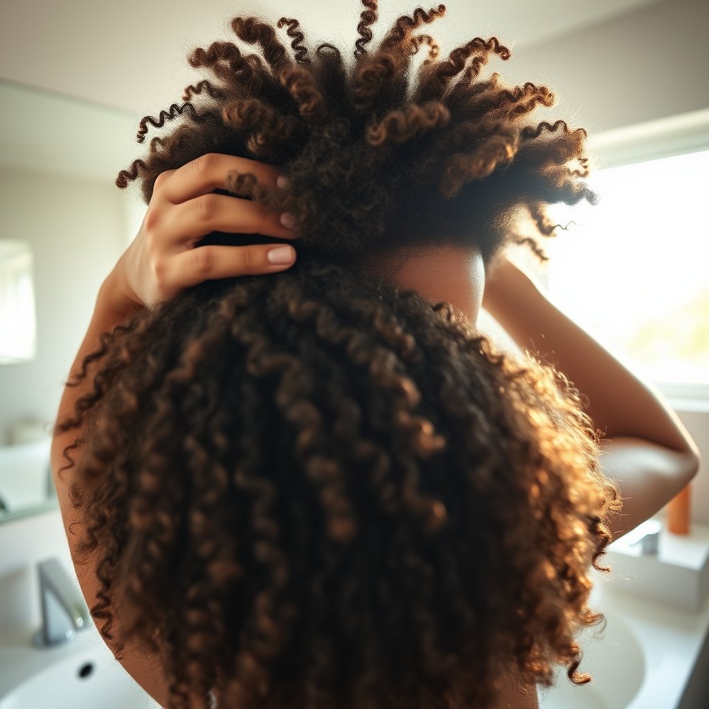 hair thickening product view