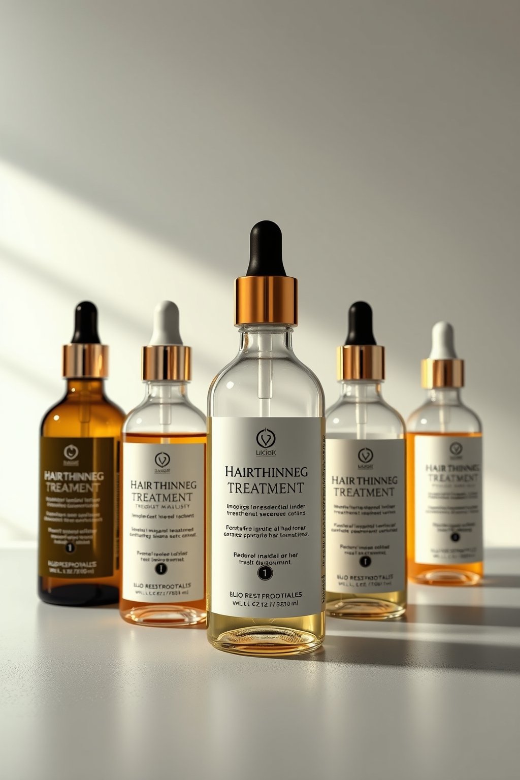 hair thinning treatment serum - Illustration 1