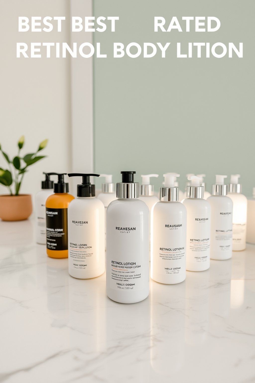 retinol body lotion - Illustration 1