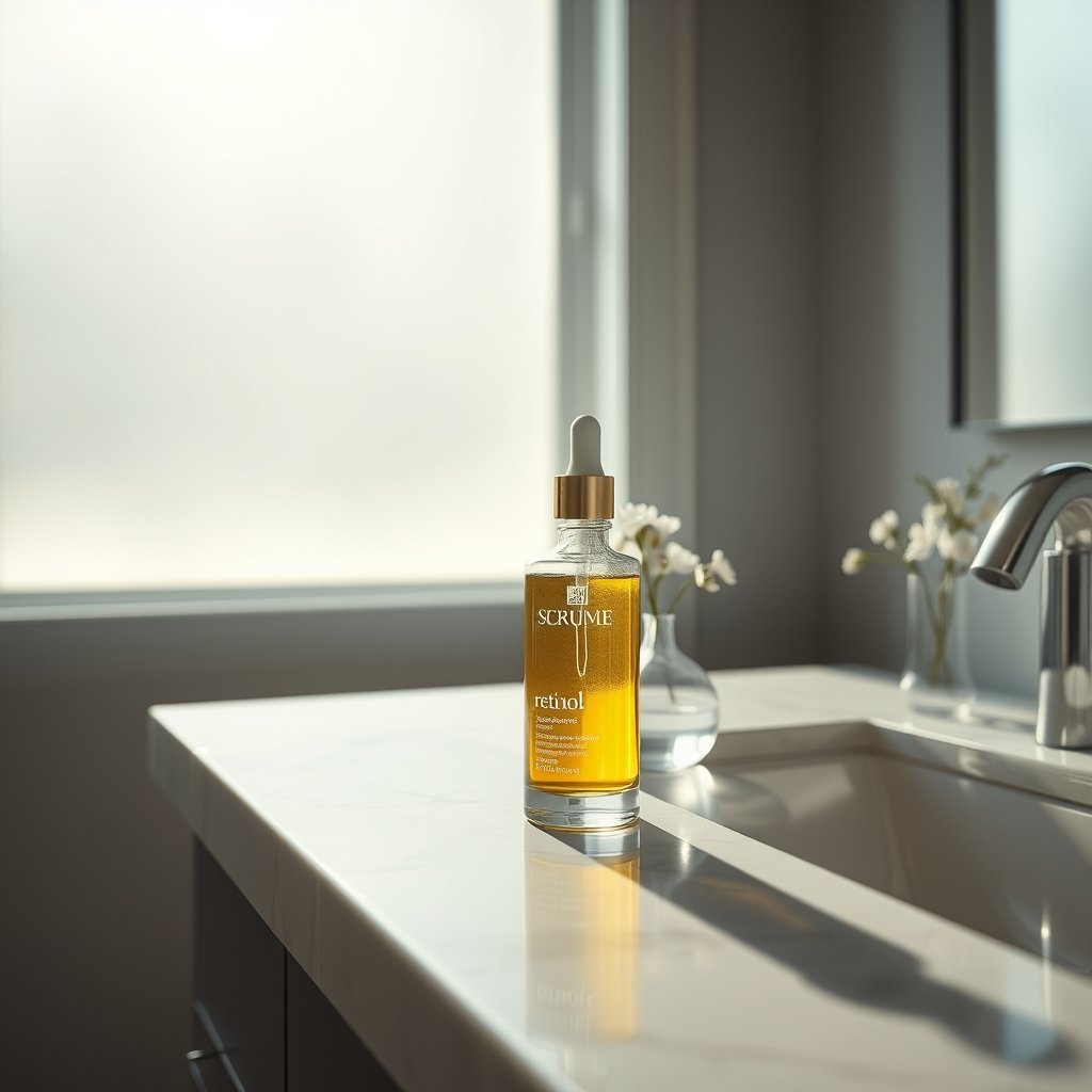 retinol serum product view