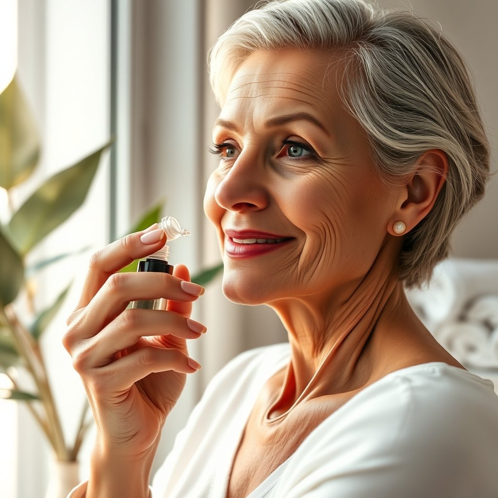 retinol serum in action