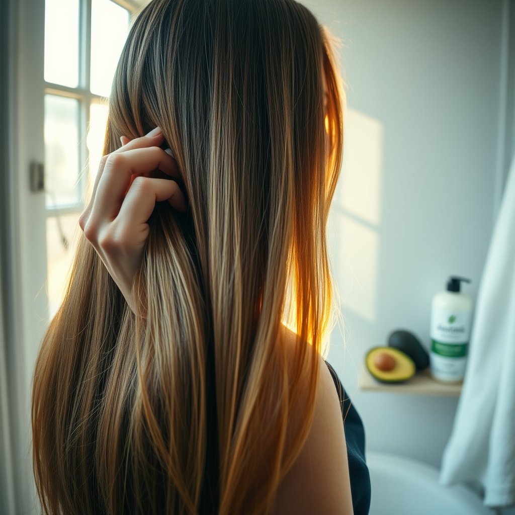 hydrating conditioner in action