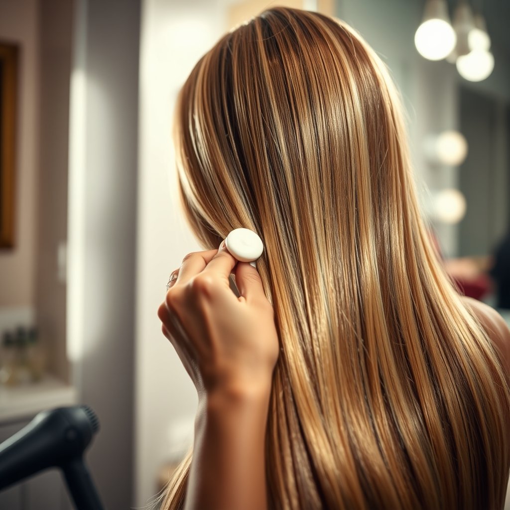 frizz control in action
