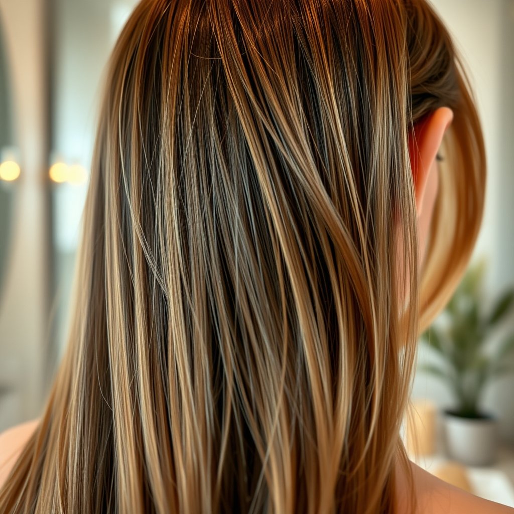 repair shampoo in action