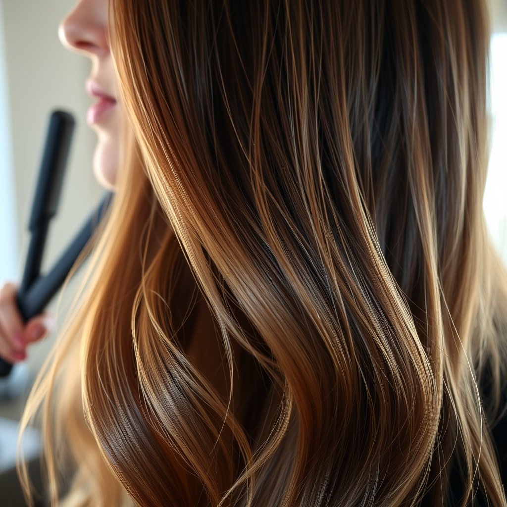 hair oil in action