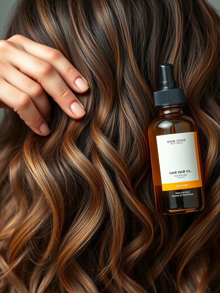 leave in conditioner vs hair oil for frizzy hair - Illustration 2