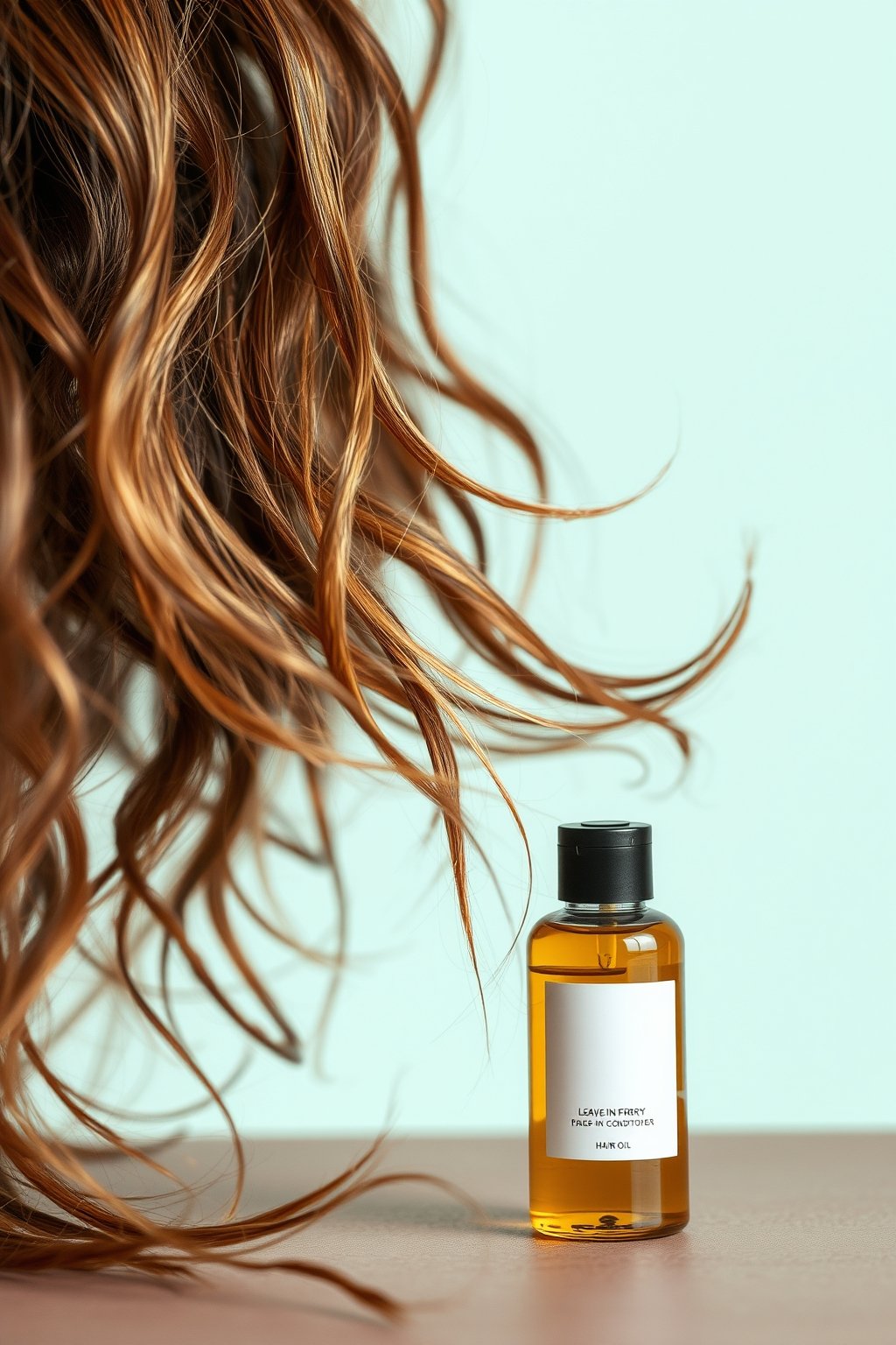 leave in conditioner vs hair oil for frizzy hair - Illustration 1