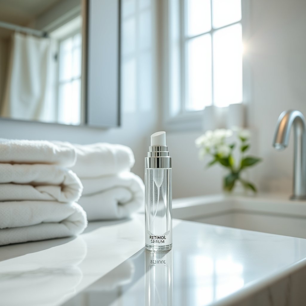 retinol serum product view