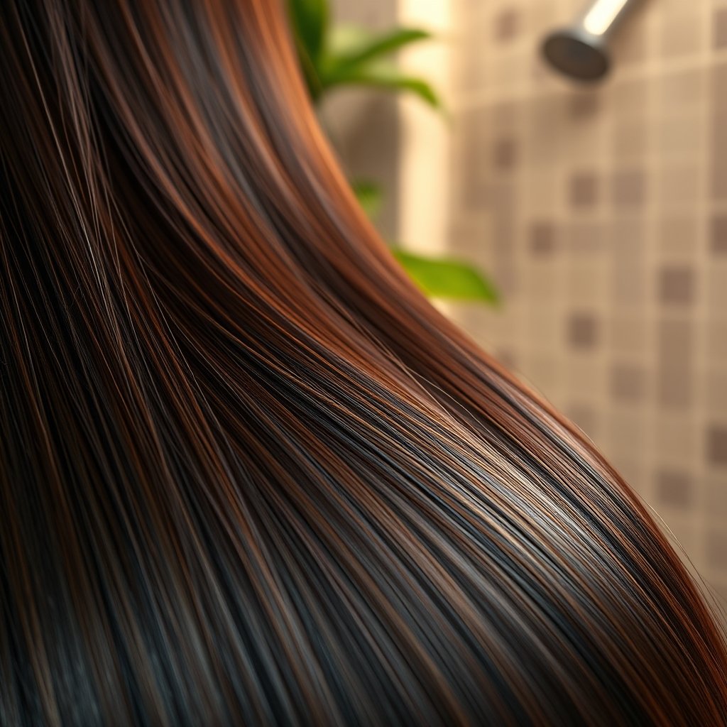 strength shampoo in action